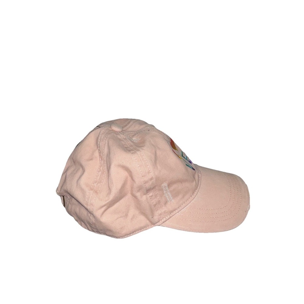 David & Young NWT Love Pride Rainbow Heart Pink Distressed Dad Hat Baseball‎ Cap - Picture 5 of 12